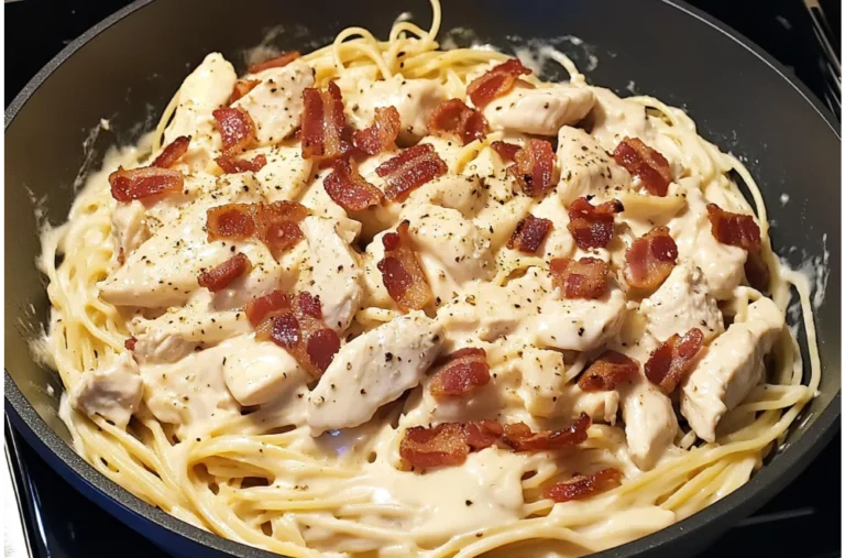 Cream Cheese Bacon Chicken Pasta - Creamy & Savory Delight