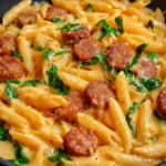 Easy Creamy Cajun Sausage Pasta – Ready in 30 Minutes
