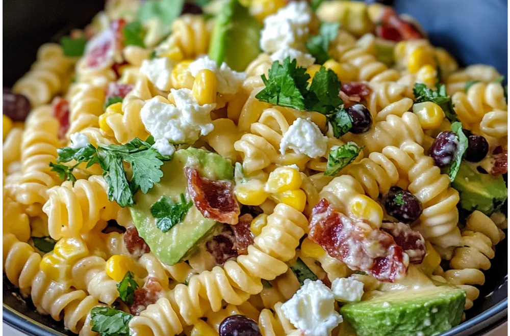 Best Mexican Street Corn Pasta Salad – Easy & Flavorful