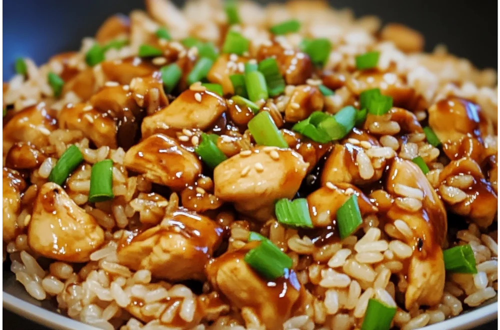 One-Pan Bold Honey BBQ Chicken Rice: A Flavorful Dinner