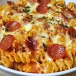 Easy Pepperoni Pasta Bake - Cheesy Dinner Delight!