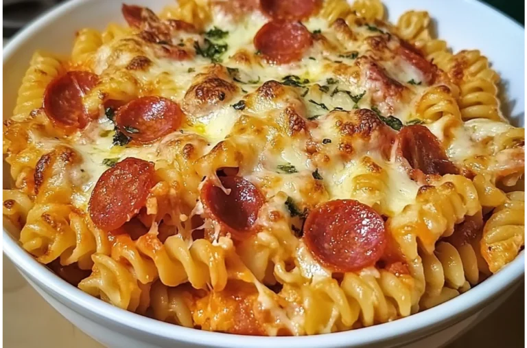 Easy Pepperoni Pasta Bake - Cheesy Dinner Delight!