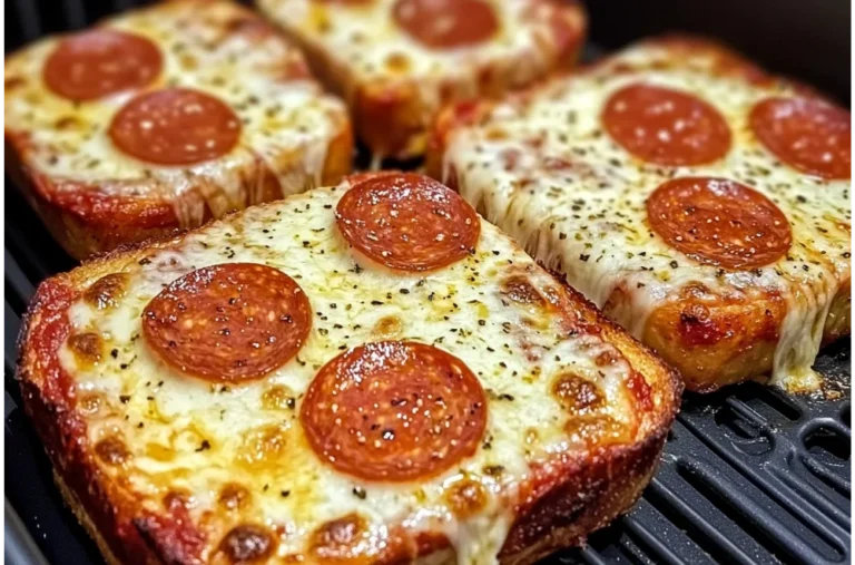 Air Fryer Pizza Toast: Crispy, Cheesy, and Ready in Minutes