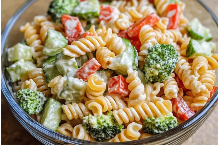 Perfect Ranch Pasta Salad for a Crowd: Creamy and Flavorful