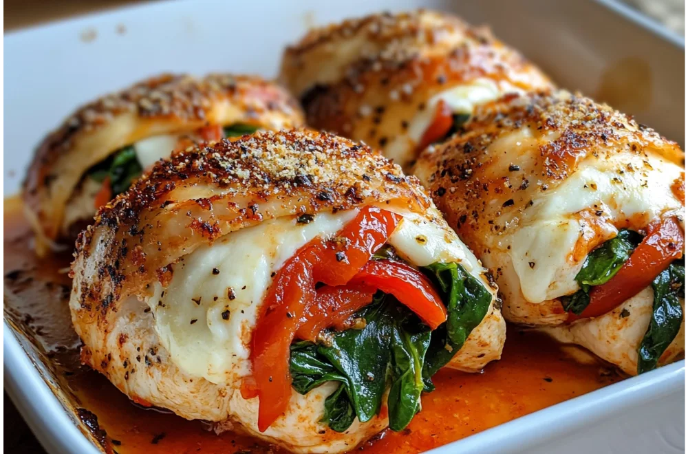 Easy Stuffed Red Pepper Chicken – Perfect for Weeknights