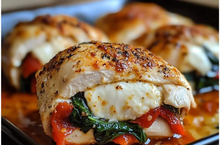 Easy Stuffed Red Pepper Chicken – Perfect for Weeknights