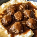 Perfect Slow Cooker Salisbury Steak Meatballs Every Time