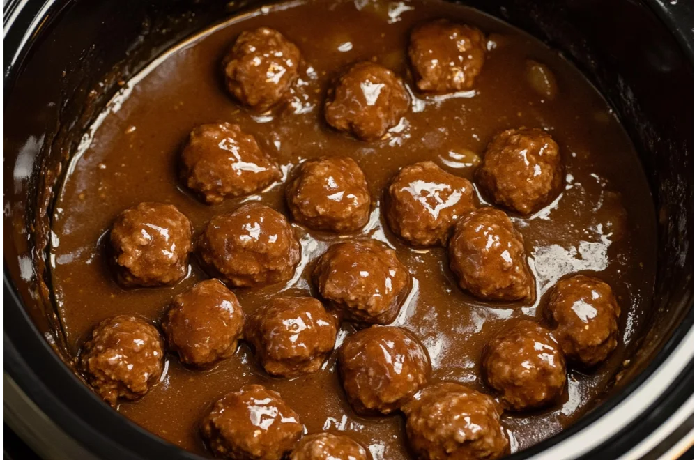 Perfect Slow Cooker Salisbury Steak Meatballs Every Time