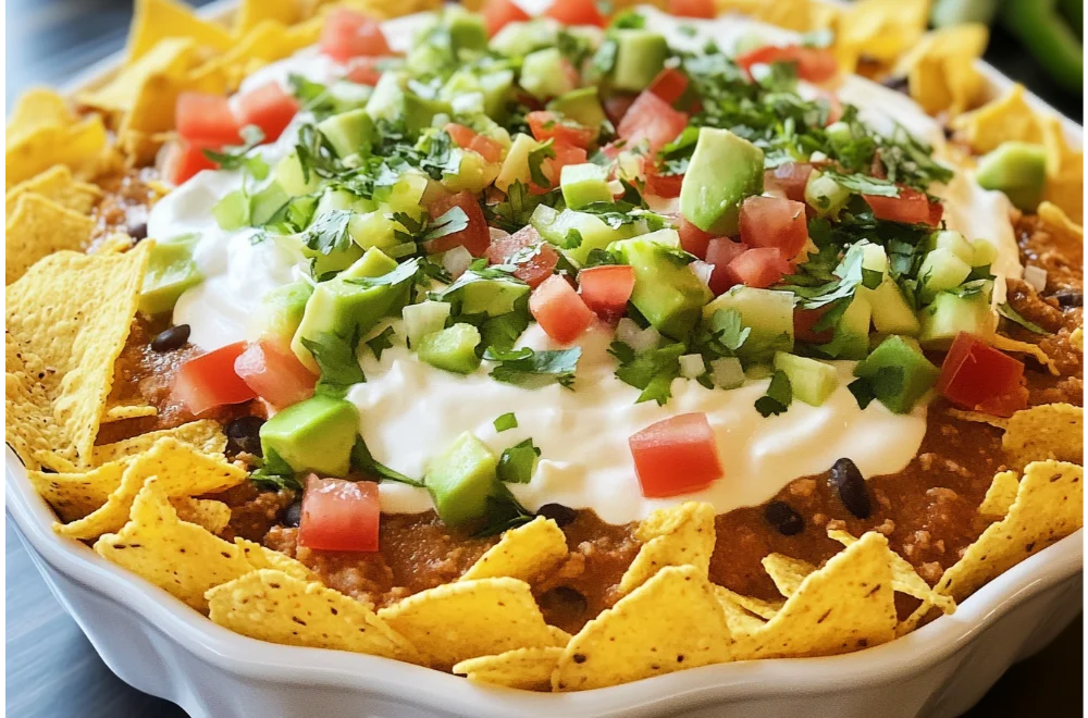 Ultimate Taco Dip – A Flavorful Hit at Every Party!