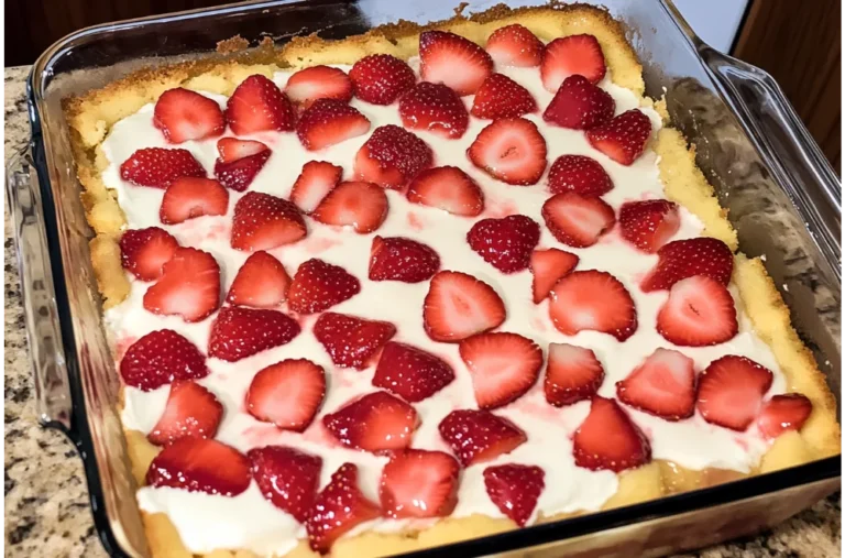 Irresistible Strawberry Cheesecake Dump Cake Recipe to Try