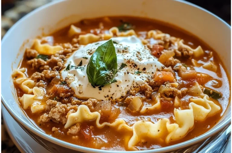 Easy Lasagna Soup: A Quick Comfort Food for Any Night