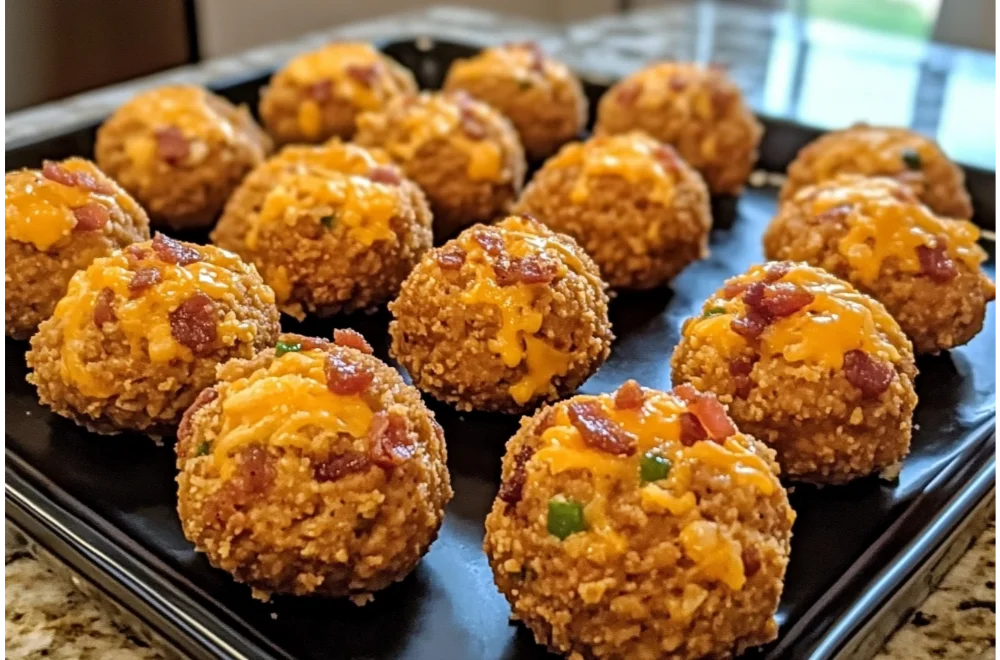 Cheesy Bacon Dorito Balls: Perfect for Appetizers or Snacks
