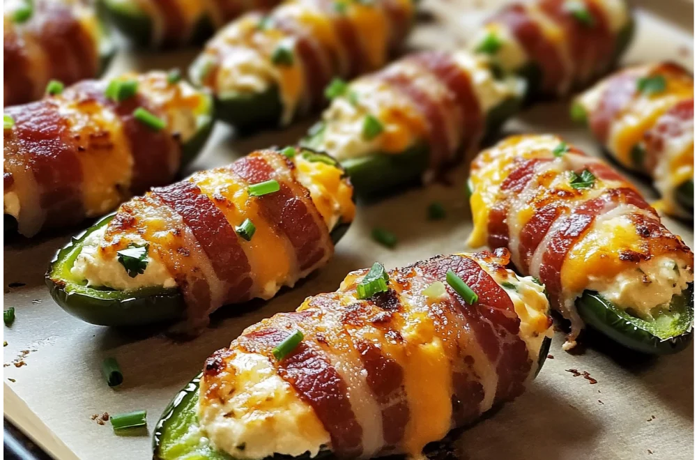 The Best Bacon-Wrapped Jalapeño Poppers – Party Favorite!