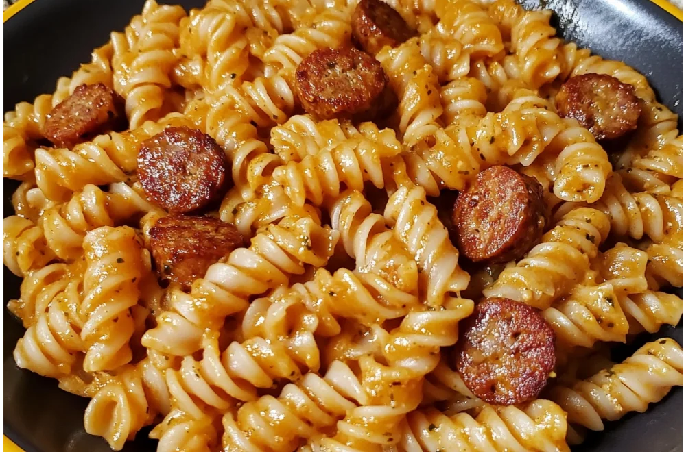 The Best Cajun Sausage and Garlic Butter Pasta Recipe