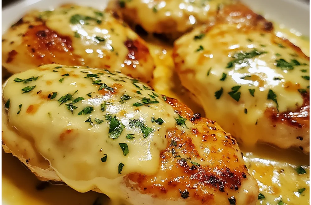 Cheesy Garlic Butter Chicken - Simple & Delicious Recipe