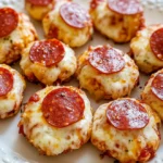 Cheesy Keto Pepperoni Bites – Quick, Low-Carb Snack Recipe