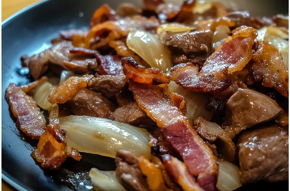 Southern Liver and Onions with Bacon – A Hearty Meal