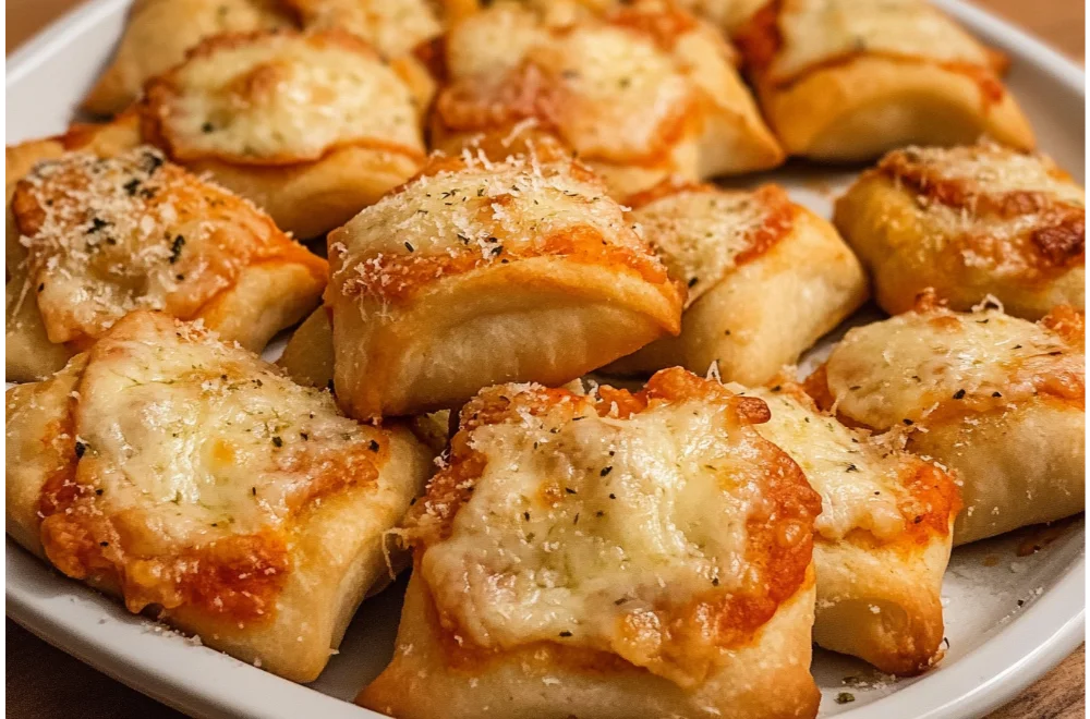 How to Make Parmesan Garlic Pizza Rolls – 28-Minute Snack