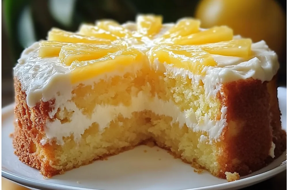 How to Make Pineapple Juice Cake – Soft & Flavorful