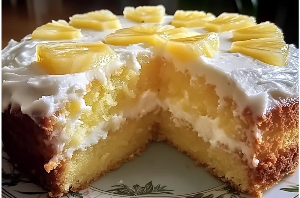 How to Make Pineapple Juice Cake – Soft & Flavorful