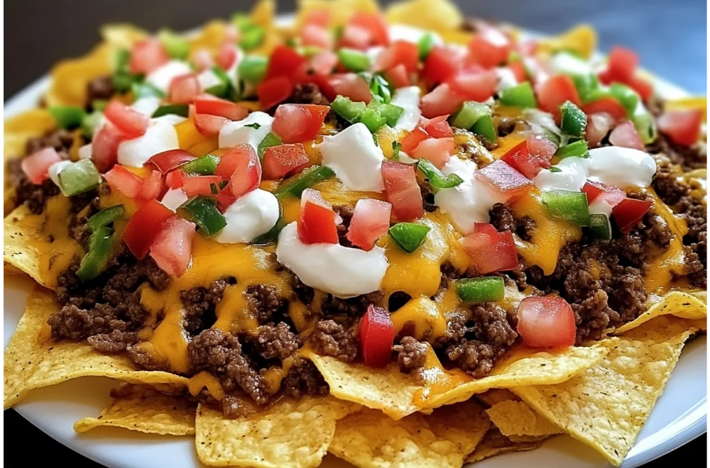 Ultimate Beef Nachos – The Best Cheesy, Loaded Nachos Ever!