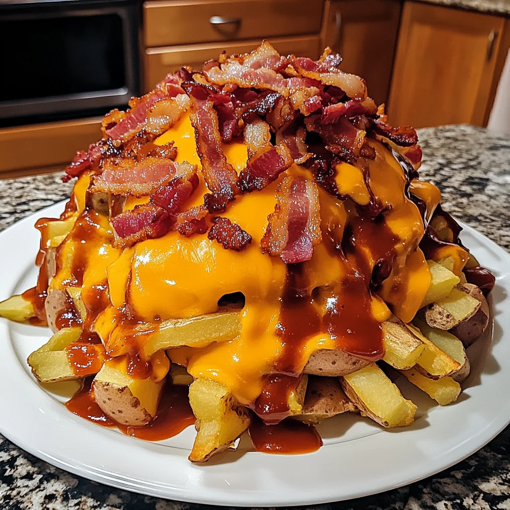 BBQ Bacon Cheese Fry Mountain: The Ultimate Comfort Dish