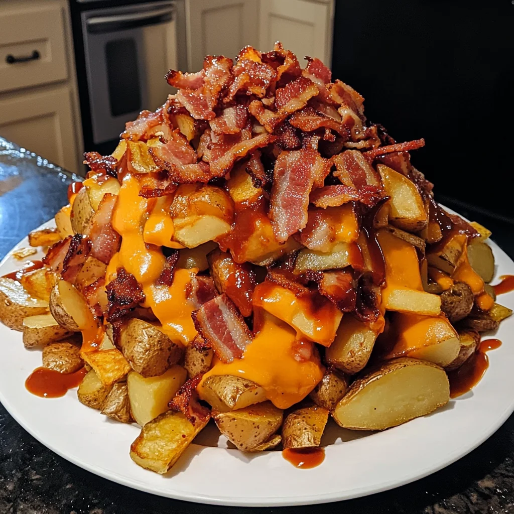 BBQ Bacon Cheese Fry Mountain: The Ultimate Comfort Dish