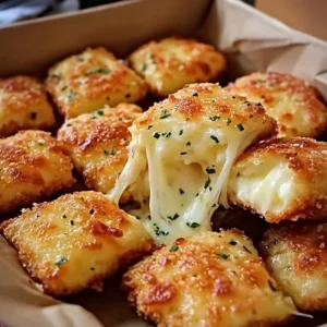Cheesy Parmesan Mozzarella Bites: Crispy & Delicious!