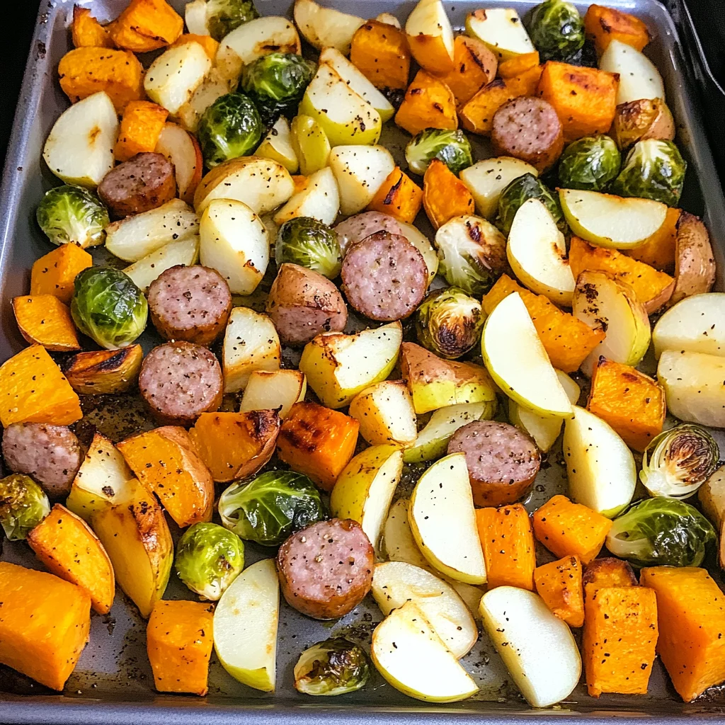 Easy 20-Minute Harvest Sheet-Pan Dinner Recipe