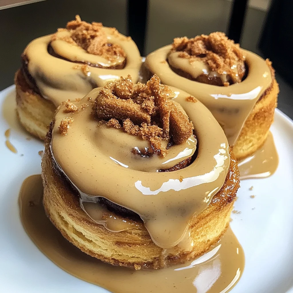 Biscoff Cookie Butter Cinnamon Rolls Recipe
