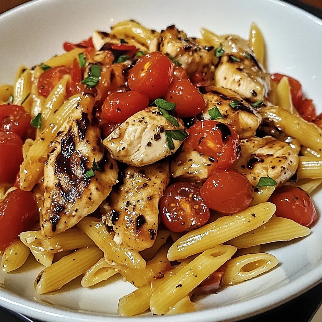 Bruschetta Chicken Pasta Recipe for Quick Dinner