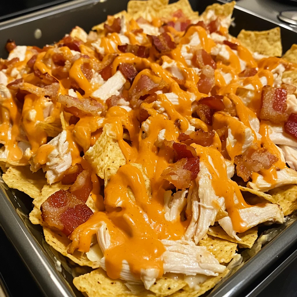 Buffalo Chicken Bacon Ranch Totchos Recipe
