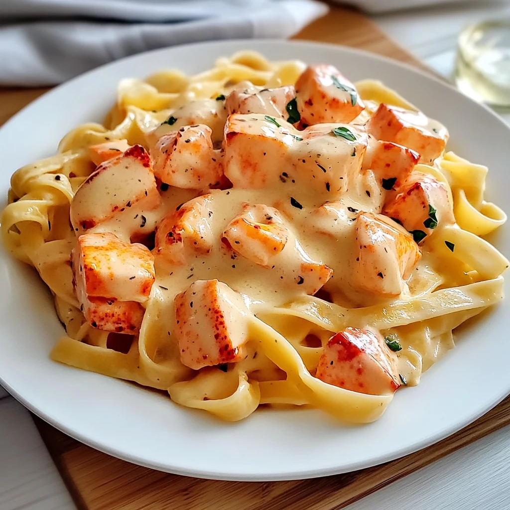 Indulgent Buttered Lobster Pasta Recipe