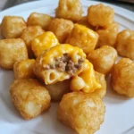 Cheeseburger Mac & Cheese Stuffed Tots Recipe