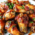 Crispy BBQ Bacon Ranch Chicken Wings Recipe