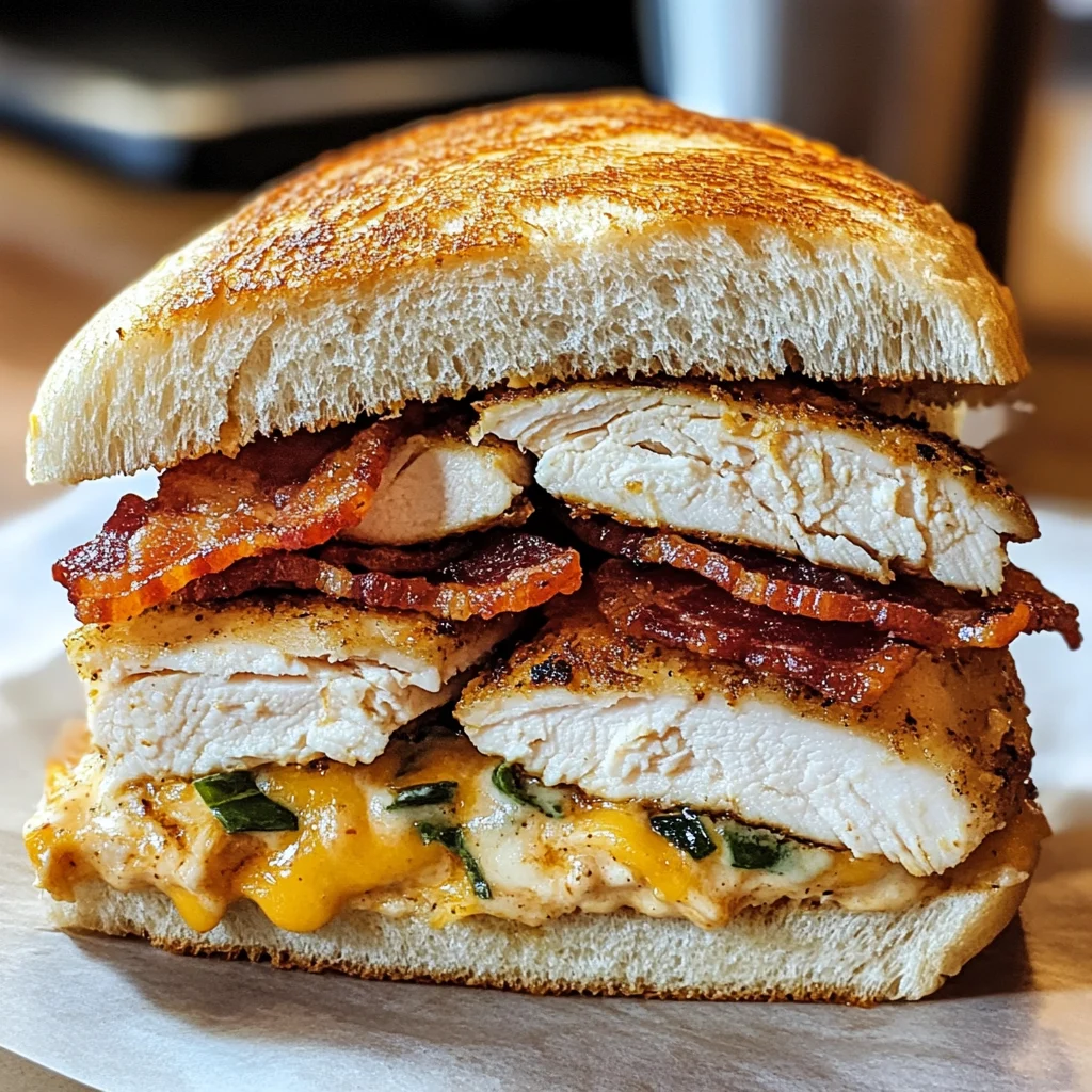 Crispy Bacon and Ranch Chicken Melt Recipe