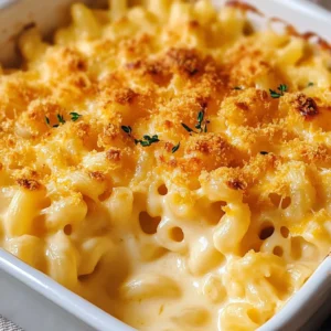 Creamy Homemade Macaroni and Cheese Recipe