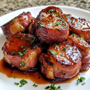 Honey BBQ Bacon-Wrapped Pork Medallions Recipe