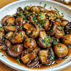 Sweet and Savory Honey Garlic Roasted Mushrooms Recipe