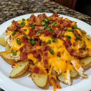 Jalapeño Bacon Ranch Chicken Cheese Fries Recipe