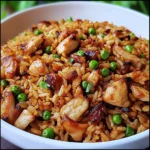 Japanese BBQ Chicken Fried Rice Recipe