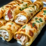 Keto Chicken Bacon Ranch Taquitos Recipe