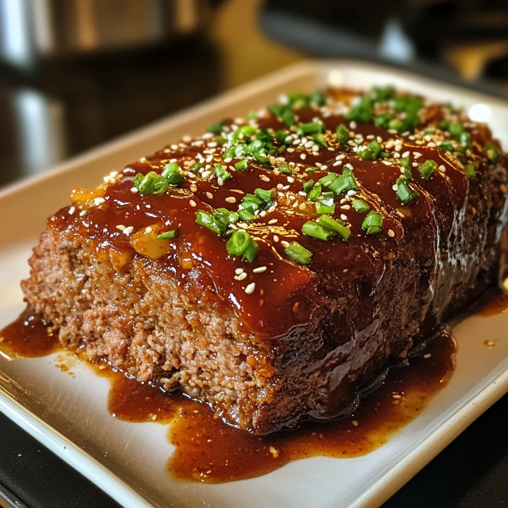 Korean BBQ Meatloaf Recipe: A Flavorful Twist