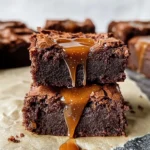Salty-Sweet Miso Caramel Brownies Recipe