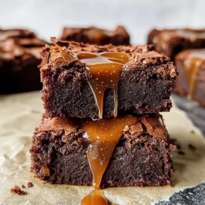 Salty-Sweet Miso Caramel Brownies Recipe