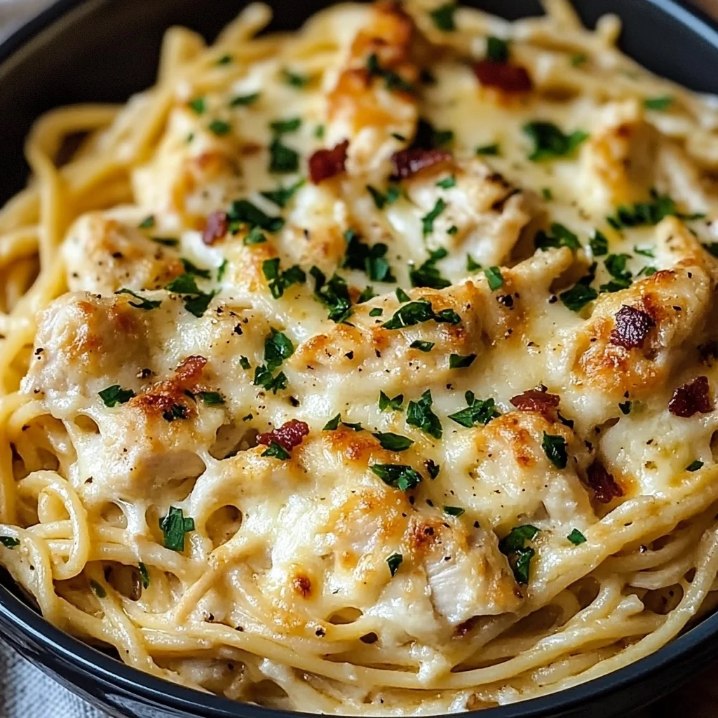 Monterey Chicken Spaghetti Casserole Recipe