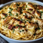 Monterey Chicken Spaghetti Casserole Recipe