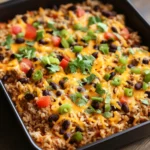 Easy One-Pan Taco Casserole Recipe in 30 Minutes