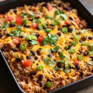 Easy One-Pan Taco Casserole Recipe in 30 Minutes