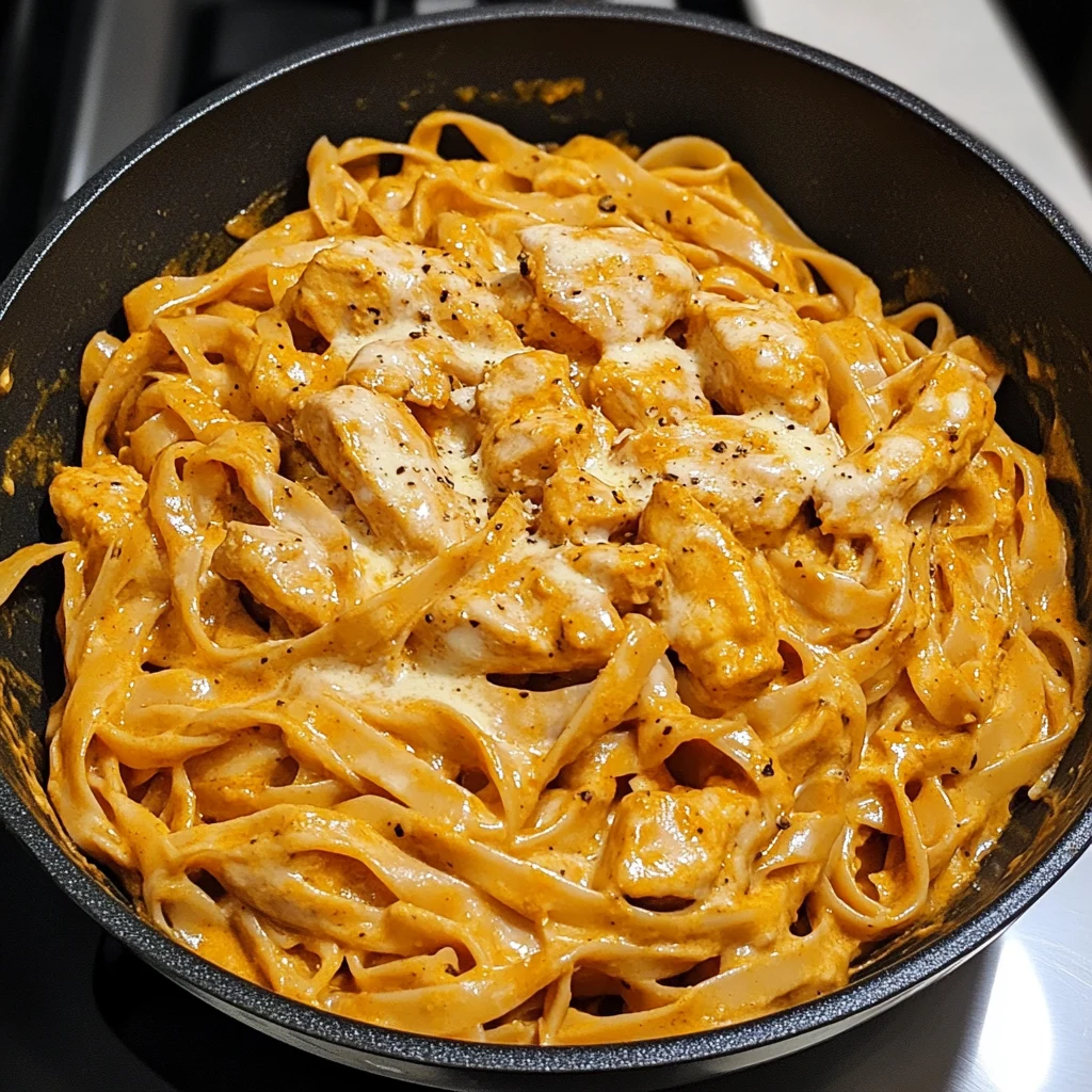One-Pot Creamy Peri Peri Chicken Pasta Recipe